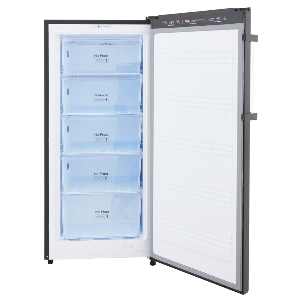 أهم المميزات ديب فريزر شارب 5 درج :

 	إطار الباب Bio Shield
 	توزيع منتظم للهواء البارد
 	كفاءة الطاقة
 	خاصية الإنذار و تنبيه فتح الباب
 	مانع للضوضاء
 	أدراج شديدة التحمل و مقاومة للكسر
 	خاصية التجميد السريع