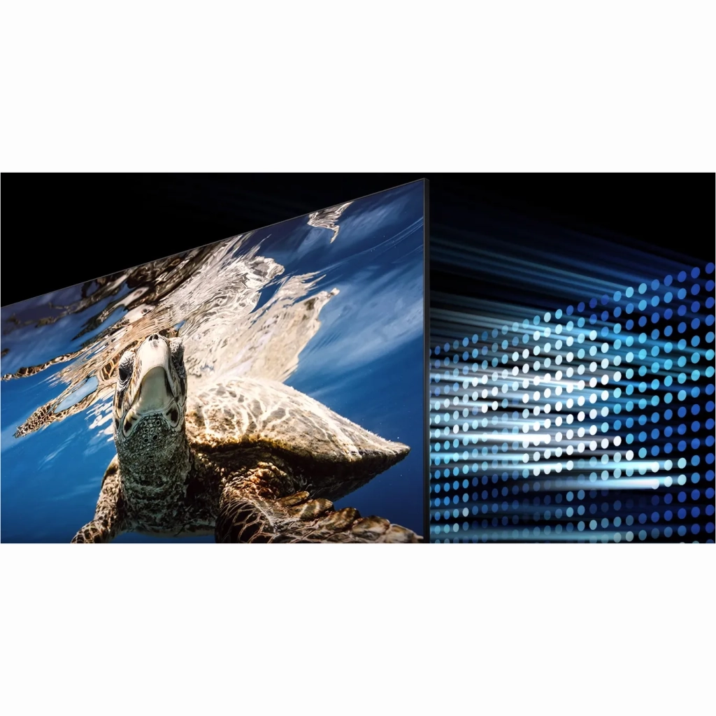 أهم المميزات تلفزيون سامسونج 55 بوصة 4k :

 	تقنية Quantum HDR
 	اعتماد PANTONE
 	تقنية Direct Full Array
 	نظام تشغيل Tizen
 	معالج Neural Quantum 4K
 	تطبيق SmartThings
 	تطبيق Samsung TV Plus