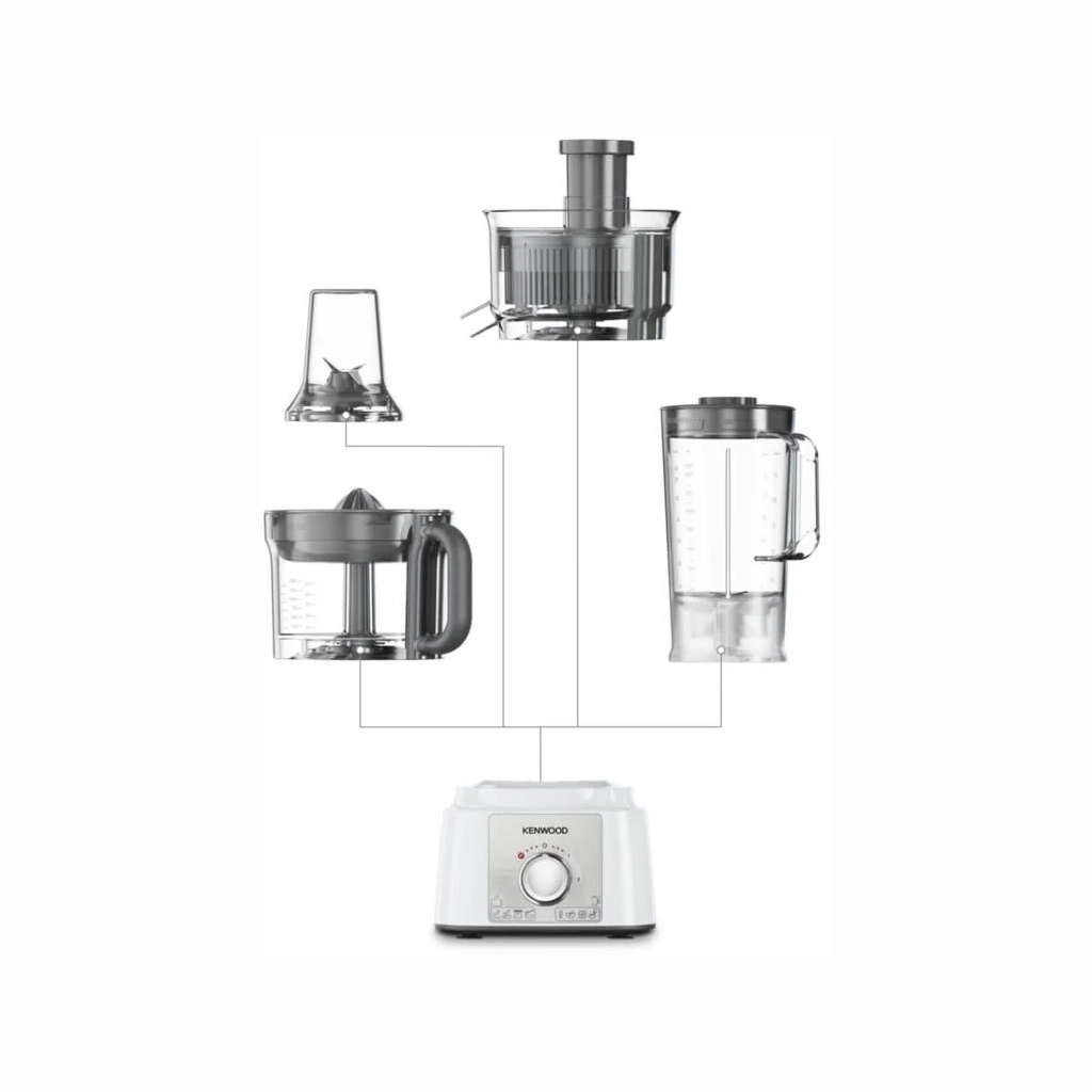 أهم المميزات سعر كينوود كيتشن ماشين :

 	الوظائف المتعددة
 	سهولة التنظيف
 	مزود بقفل أمان
 	تصميم مدمج
 	ملحقات المتنوعة
 	التحكم في السرعة
 	امنة لغسالة الصحون