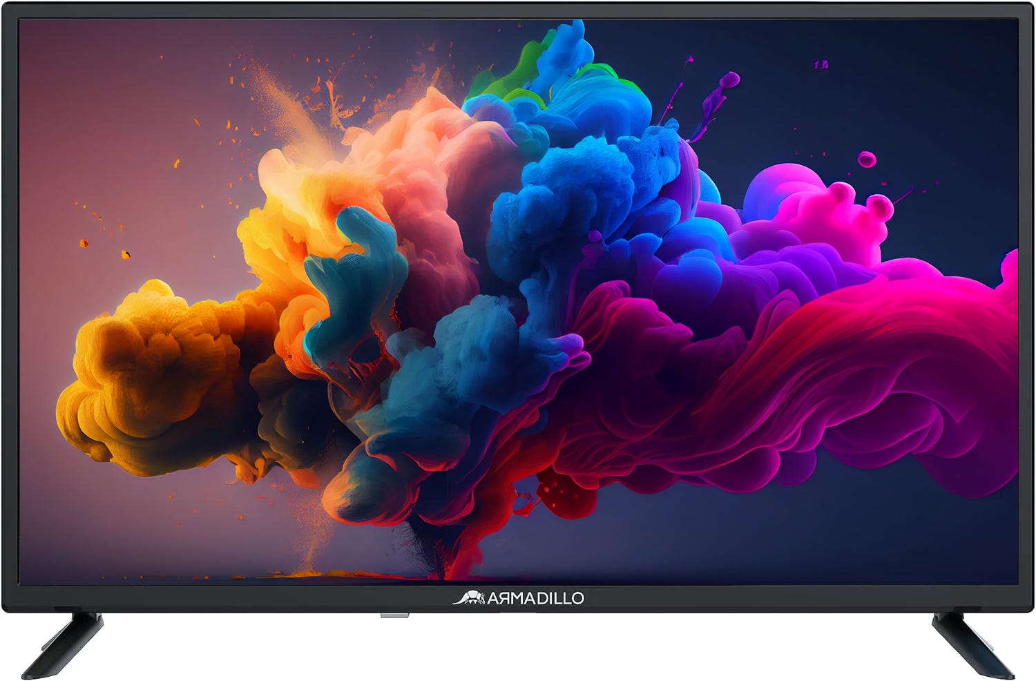 تلفزيون سمارت ارماديللو، 50 بوصة، LED، HD، 4K مزود برسيفر داخلى، ARM50T1S - اسود