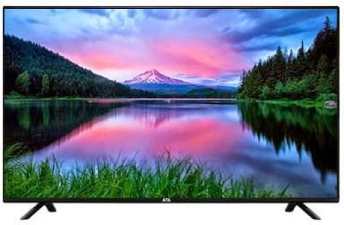 سعر شاشه عطا 55 سمارت LED بدقة Ultra HD 4K أسود – 55E4KS1