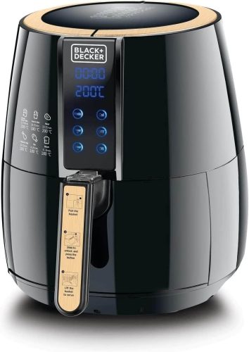 قلاية بلاك اند ديكر 4 لتر 1500 وات أسود – AF400-B5