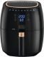 قلاية بلاك اند ديكر 5 لتر بدون زيت ديجيتال 1500 وات أسود